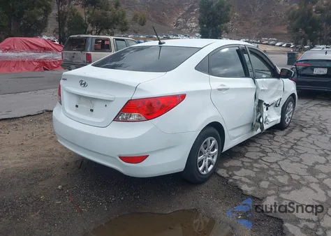 2014 Hyundai Accent Gls from USA, damaged, VIN KMHCT4AE0EU615200